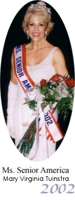 Ms. Senior America 2002, Mary Virginia Tuinstra